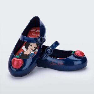 Mini Melissa Kids Blue Snow White Shoes Size 11